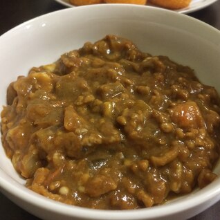 トマトからでる水分だけで♡チーズで濃厚キーマカレー